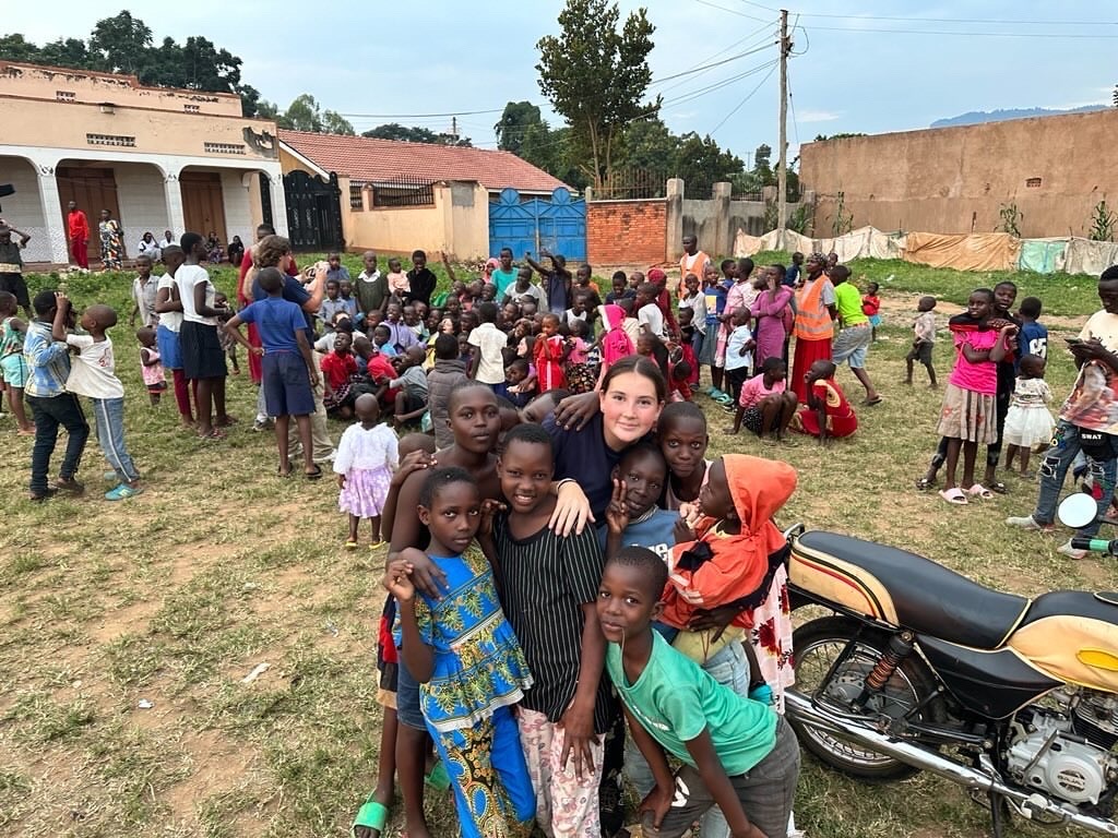 Hannah Krum spent part of her summer on a mission trip to Uganda, where she got to meet many locals and spread her message of faith.