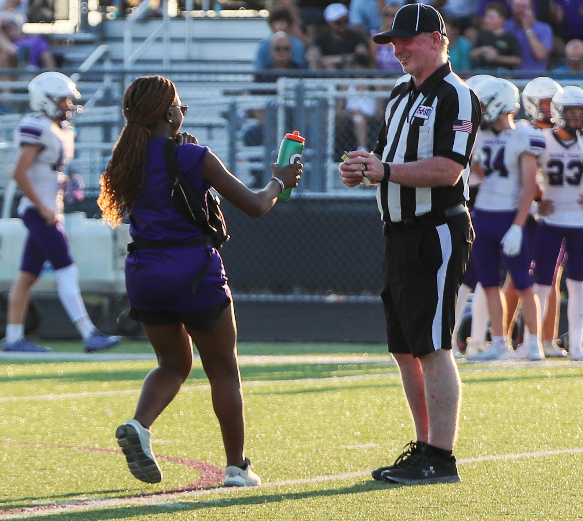 Freshman Pur Football 9.03.25